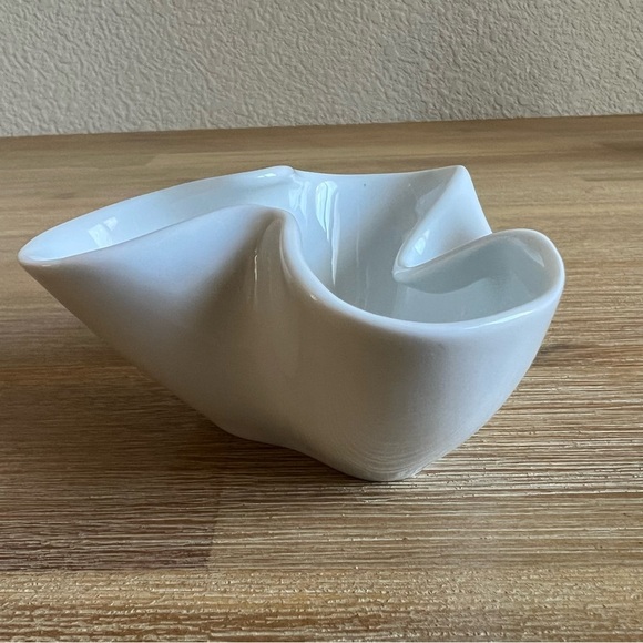 Rosenthal White Glass Art Sculptural Piece - Picture 5 of 9